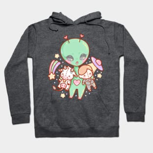 Kawaii Baby Grey Alien Hoodie